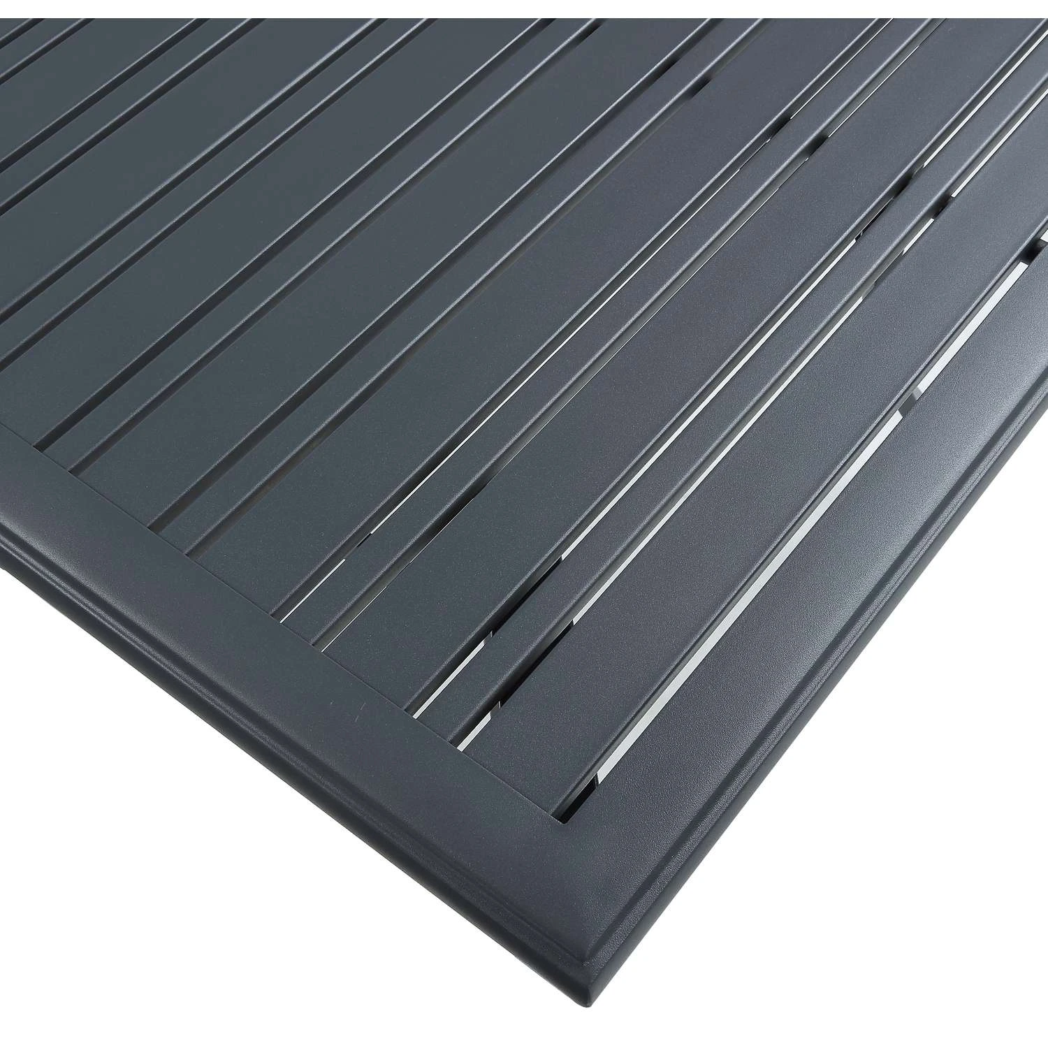 Living Accents Eastport 5 Pc Gray Steel Dining Set Teal 6 Living Accents Eastport 5 Pc Gray Steel Dining Set Teal - Image 6