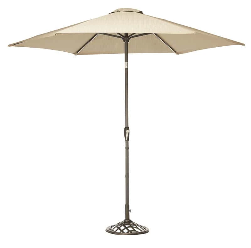Quik Shade 9 Ft. Tiltable Tan Market Umbrella 2 Quik Shade 9 Ft. Tiltable Tan Market Umbrella - Image 2