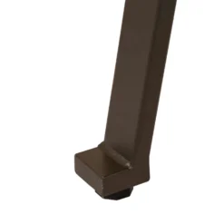 Glitzhome 1 Pc Brown Steel/Wood Farmhouse Bar Table -Patio Paradise Shop c84bfa6c ca7c 4c8a 897e f5fbe5d1685d