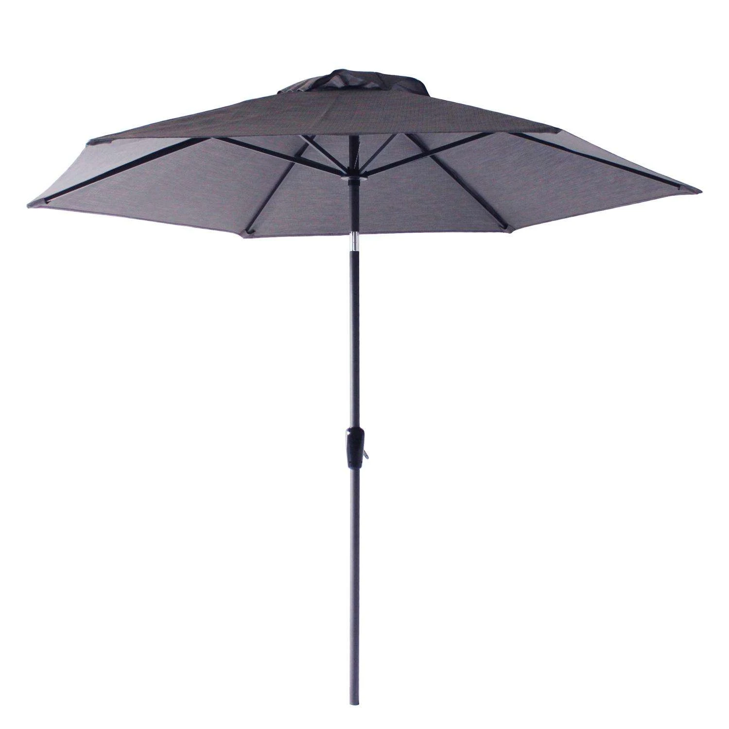 Living Accents Pacifica 9 Ft. Tiltable Black Patio Umbrella 1 Living Accents Pacifica 9 Ft. Tiltable Black Patio Umbrella
