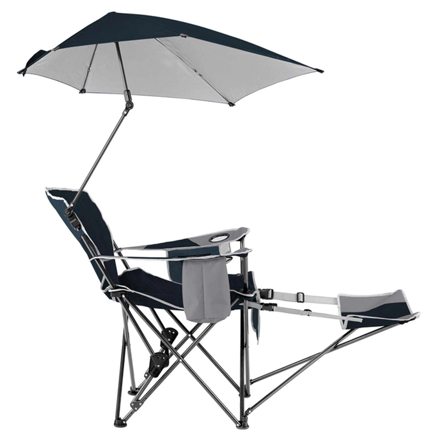 Sport-Brella 3-Position Blue Recliner Folding Chair 1 Sport-Brella 3-Position Blue Recliner Folding Chair