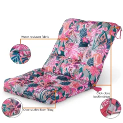 Classic Accessories Vera Bradley Multicolored Polyester Chair Cushion 22.5 In. H X 19 In. W X 21 In. -Patio Paradise Shop d0217d5a bc2f 4eea b27e 95c843714136