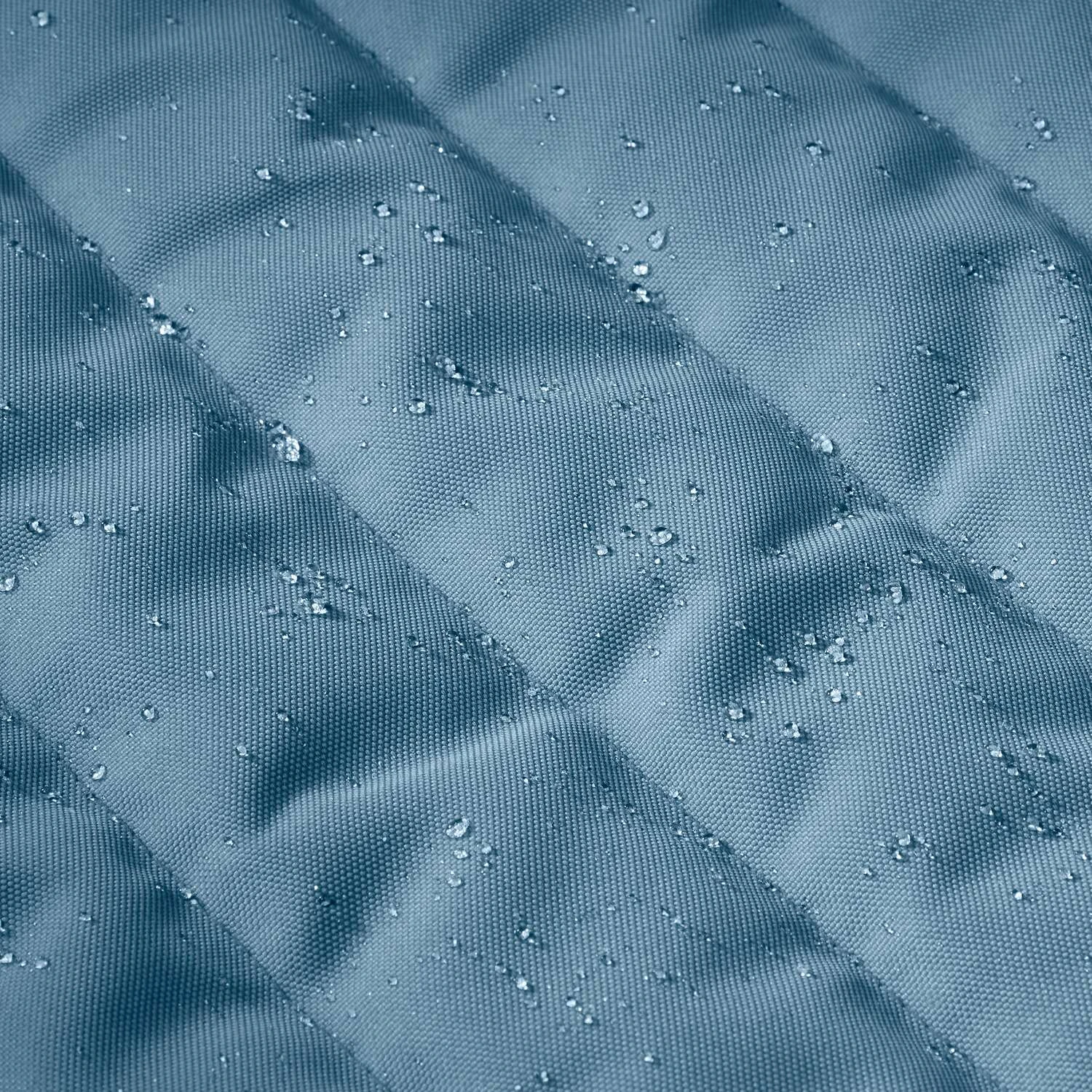 Classic Accessories Ravenna 55 In. W X 81 Ft. L 2 Person Blue Quilted Hammock 3 Classic Accessories Ravenna 55 In. W X 81 Ft. L 2 Person Blue Quilted Hammock - Image 3