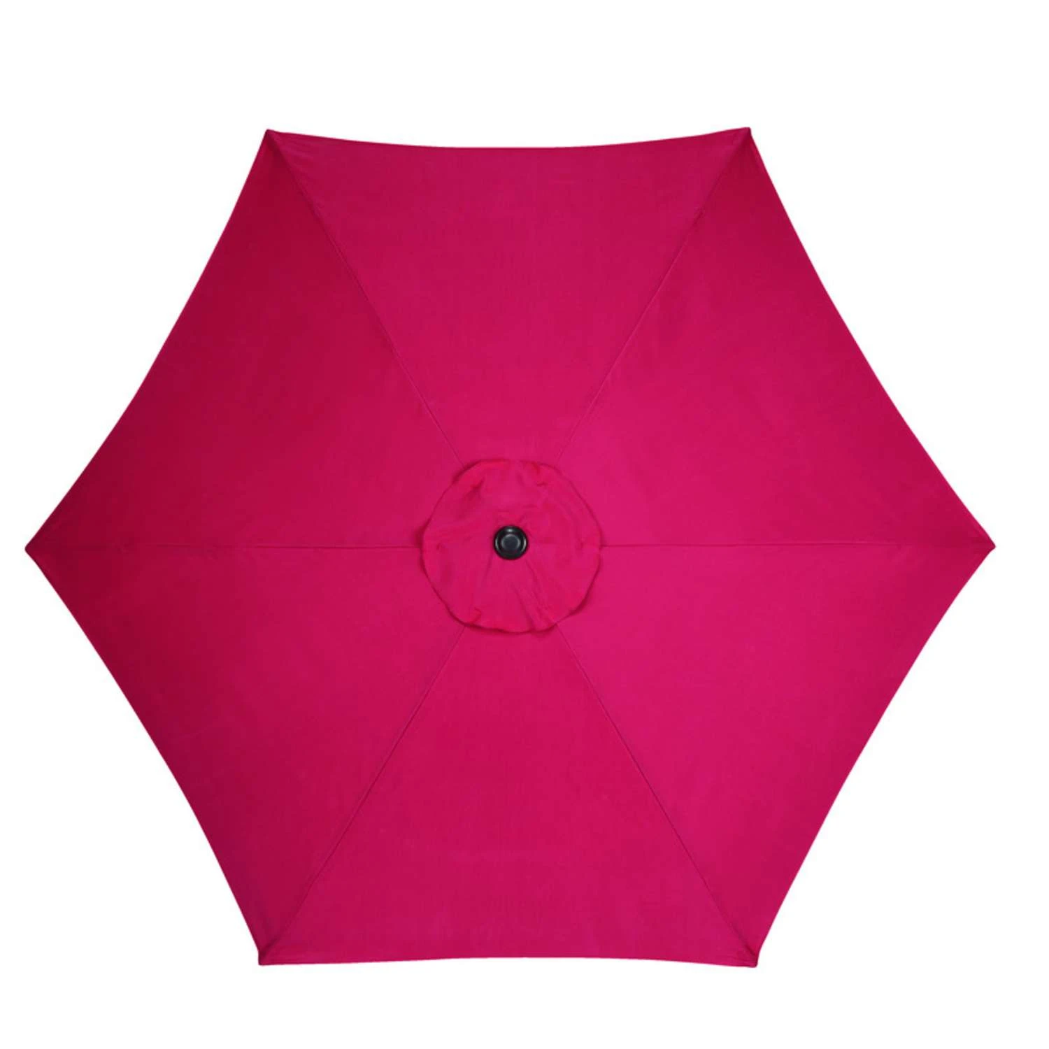 Living Accents 9 Ft. Tiltable Red Market Umbrella 1 Living Accents 9 Ft. Tiltable Red Market Umbrella