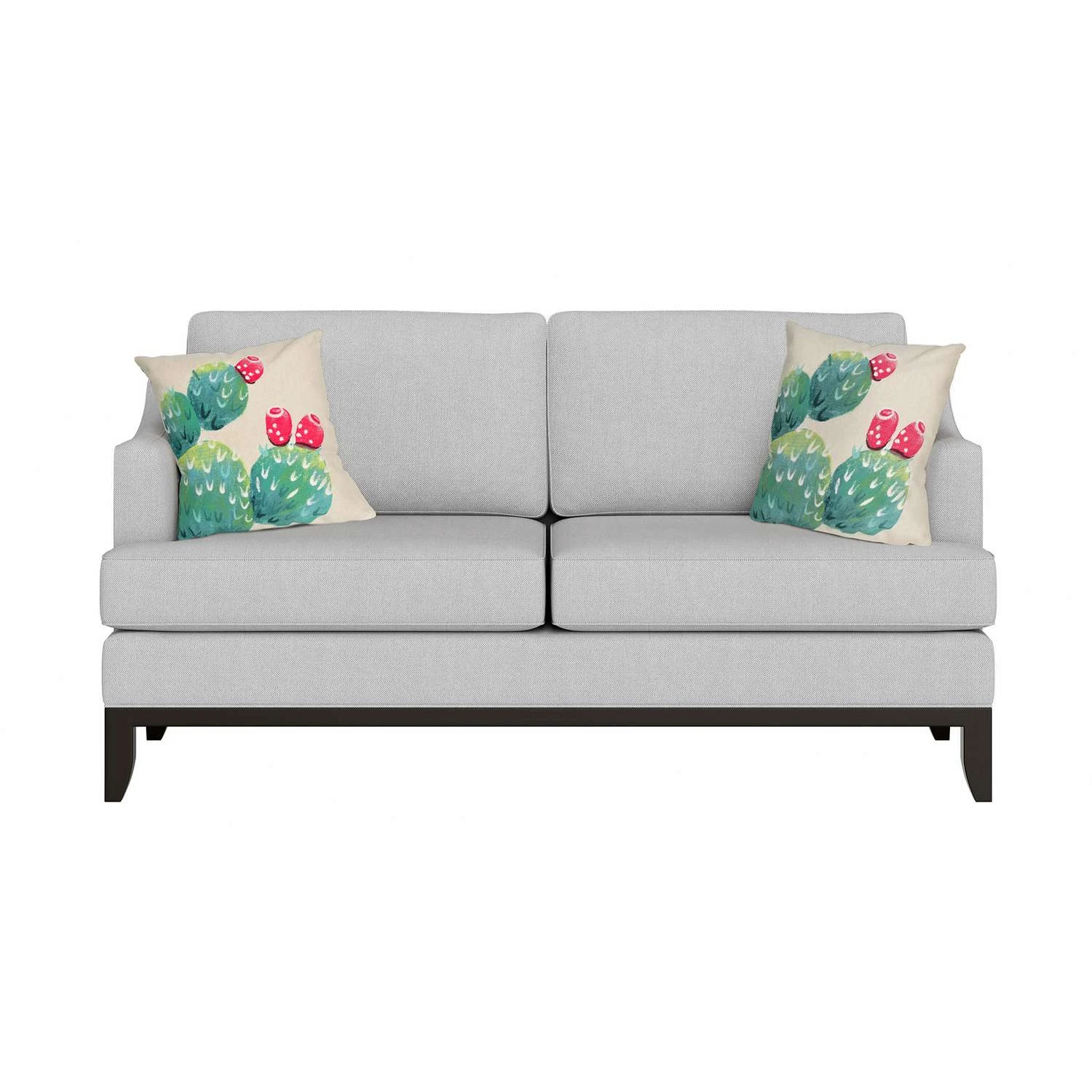 Liora Manne Visions III Cream Cactus Pear Polyester Throw Pillow 20 In. H X 2 In. W X 20 In. L 2 Liora Manne Visions III Cream Cactus Pear Polyester Throw Pillow 20 In. H X 2 In. W X 20 In. L - Image 2