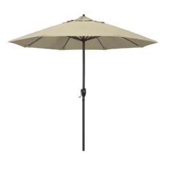 California Umbrella Casa Series 9 Ft. Tiltable Antique Beige Market Umbrella