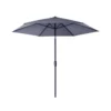 Living Accents Davenport 9 Ft. Tiltable Blue Patio Umbrella