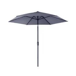 Living Accents Davenport 9 Ft. Tiltable Blue Patio Umbrella