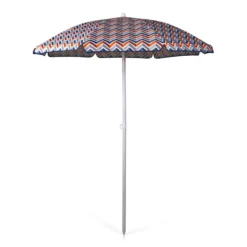 Picnic Time Oniva Vibe 5.5 In. Tiltable Multicolor Beach Umbrella