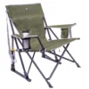 GCI Outdoor Kickback Rocker Heathered Loden Camping Folding Rocker
