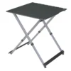 GCI Outdoor Compact Camp Table 25 Black Rectangular Aluminum Folding Camp Table