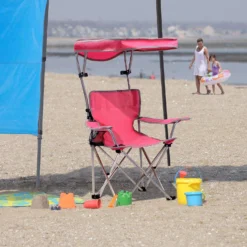 QuikShade Pink Canopy Kid's Folding Chair -Patio Paradise Shop e5c74138 cd45 4e27 88c5 773a811b9639