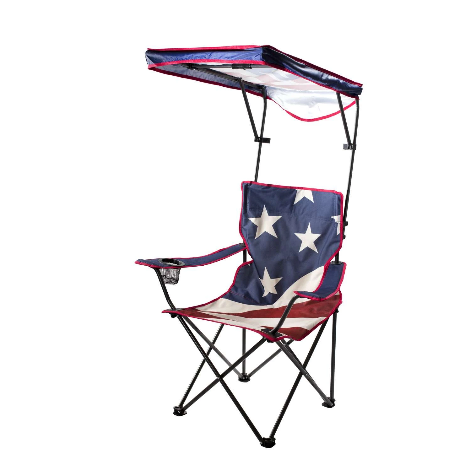 Quik Shade Red/White/Blue USA Canopy Folding Chair 1 Quik Shade Red/White/Blue USA Canopy Folding Chair