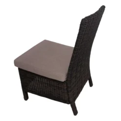 Living Accents Wilmette 7 Pc Black Aluminum Classic Dining Set Beige -Patio Paradise Shop e6d437c2 e1ac 482b aa97 799a7134f59d