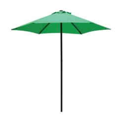 Living Accents 7.5 Ft. Green Market Umbrella
