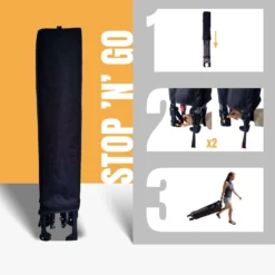 Crown Shades One Touch Polyester Canopy 9.25 Ft. H X 10 Ft. W X 10 Ft. L -Patio Paradise Shop e805d6ad 1ac5 4402 b7f4 fb14f44ef552