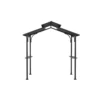 Living Accents Steel Pyramid Grill Gazebo 8 Ft. H X 8 Ft. W X 5 Ft. L
