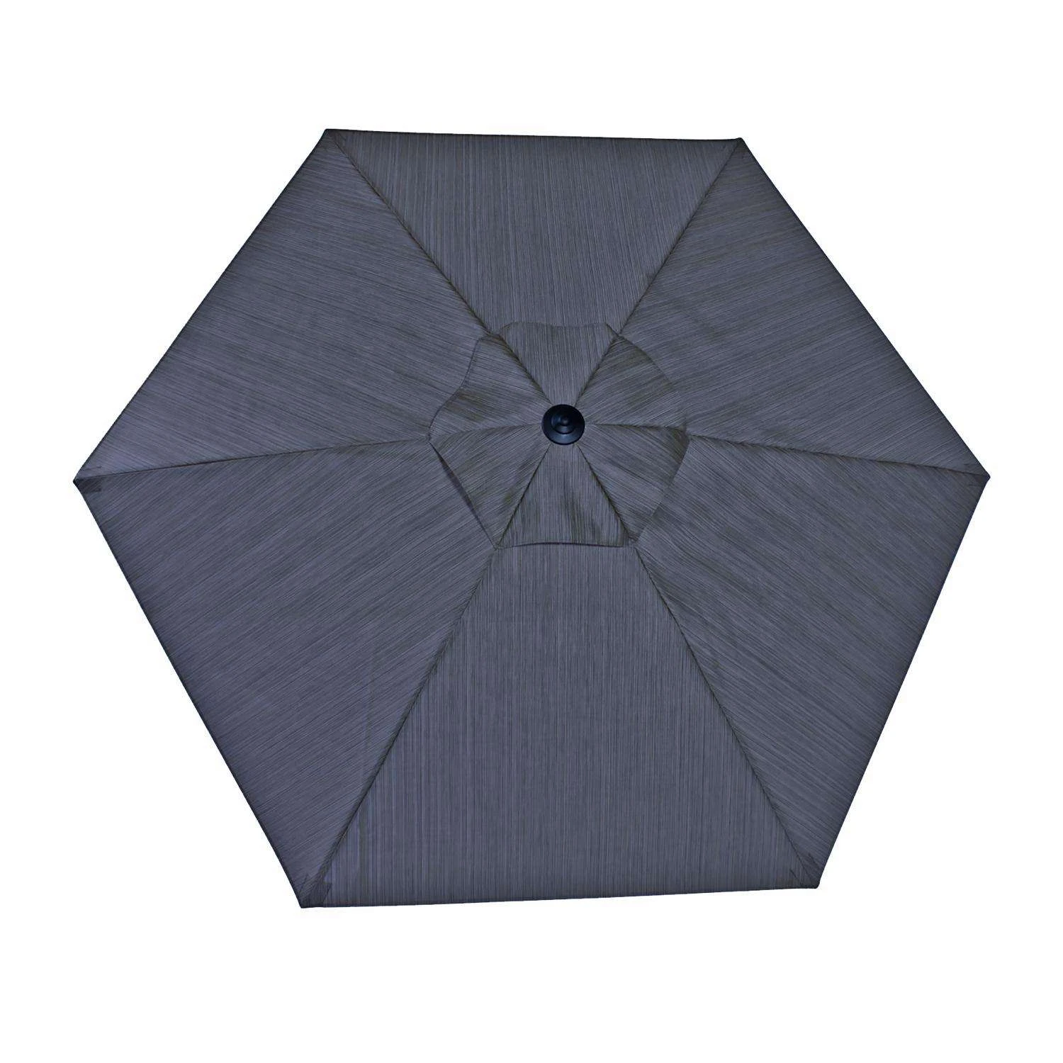 Living Accents Pacifica 9 Ft. Tiltable Black Patio Umbrella 2 Living Accents Pacifica 9 Ft. Tiltable Black Patio Umbrella - Image 2