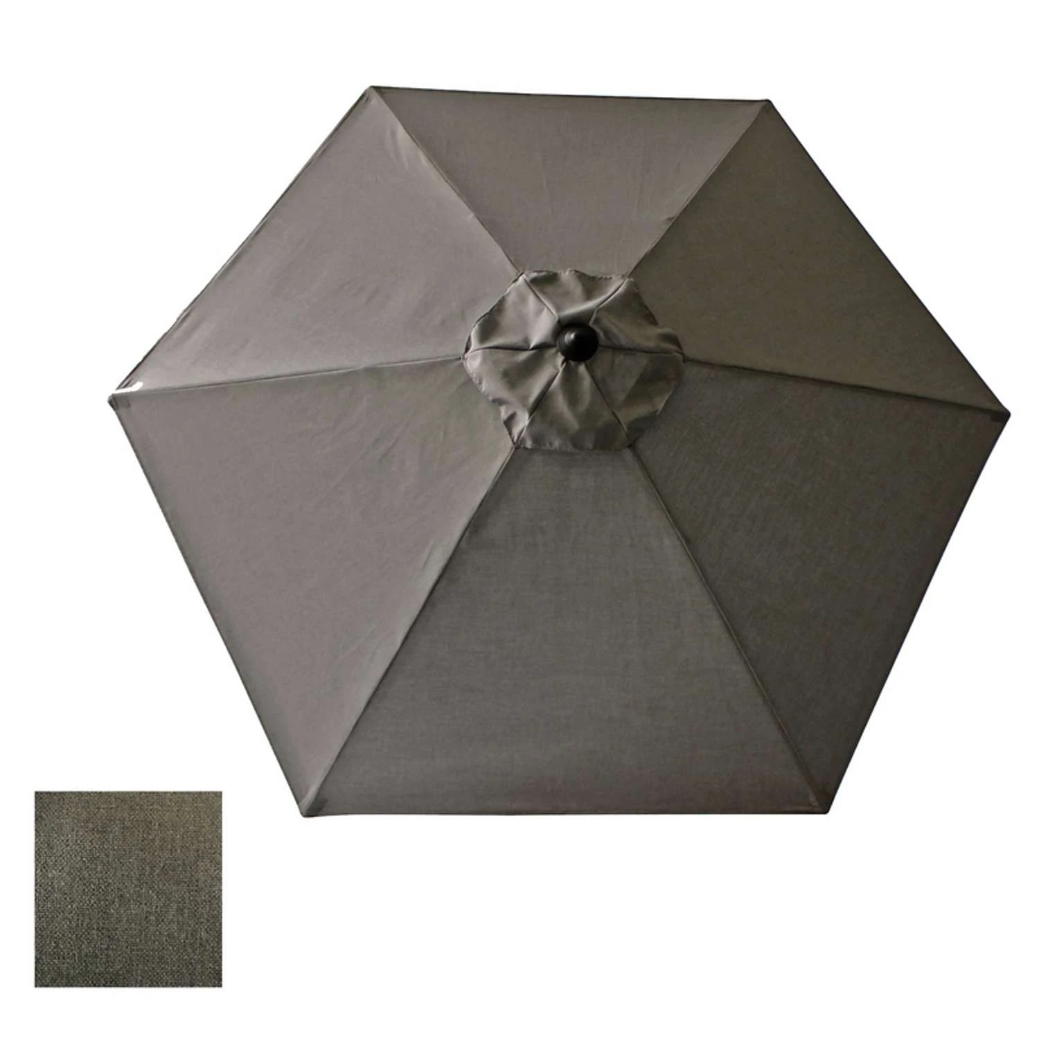 Living Accents Fullerton 9 Ft. Tiltable Brown Patio Umbrella 2 Living Accents Fullerton 9 Ft. Tiltable Brown Patio Umbrella - Image 2
