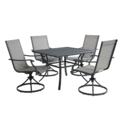Living Accents Eastport 5 Pc Gray Steel Dining Set Teal 10 Living Accents Eastport 5 Pc Gray Steel Dining Set Teal -Patio Paradise Shop f3ef85b6 56f8 4174 86f3 55dae004fab1