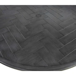 Living Accents Camas 5 Pc Black Steel Dining Set Gray -Patio Paradise Shop f53b8cb4 e529 4c94 9806 108229e1ebfc