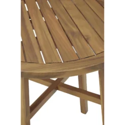 Signature Design By Ashley Vallerie 3 Pc Teak Wood Bistro Set Beige -Patio Paradise Shop f6f2febc 24c4 47e4 8476 eb7adc85728d