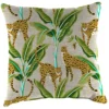 Jordan Manufacturing Multicolored Polyester Throw Pillow 4 In. H X 16 In. W X 16 In. L