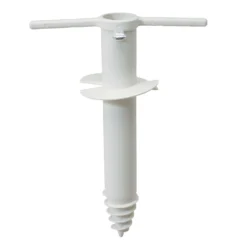 Rio White Plastic Beach Umbrella Anchor